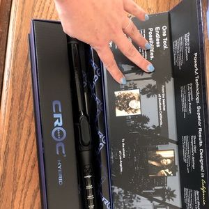 Croc Hybrid curling iron 3/4 inch